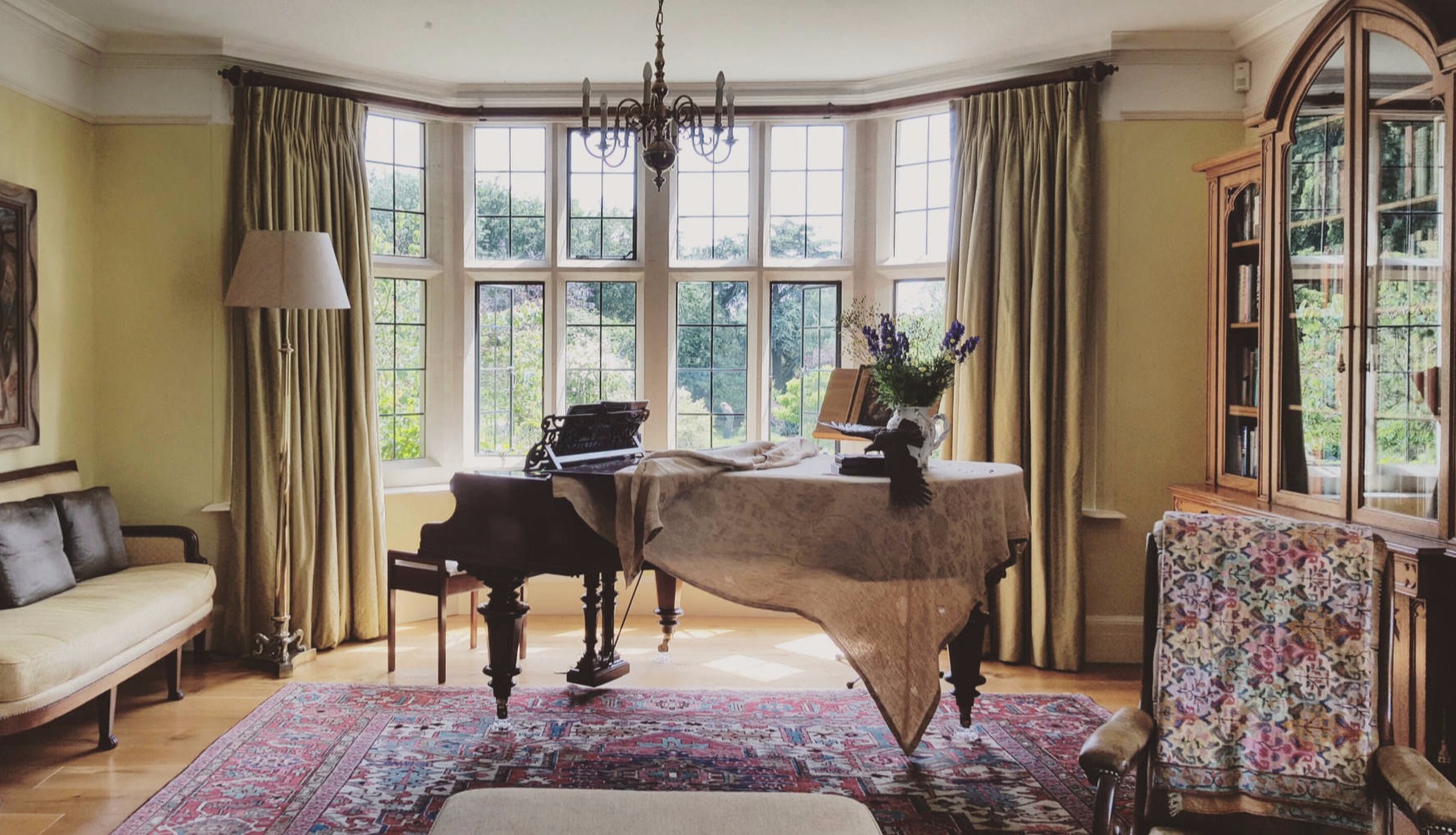 Music Sitting Room at Amiradou Cotswolds by Brian Theng | Amiradou Collection